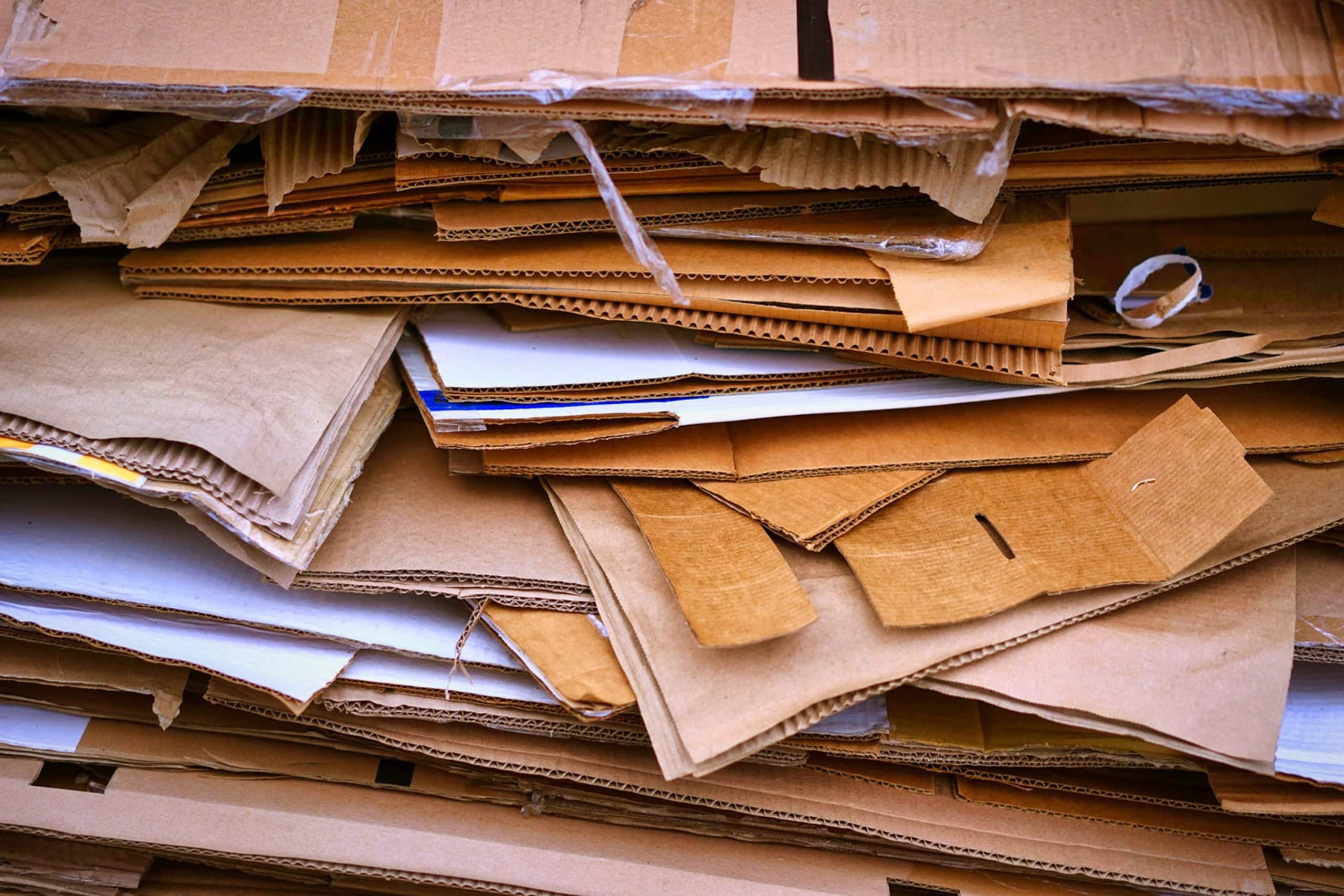 Cardboard Recycling Services | JJ's Waste & Recycling